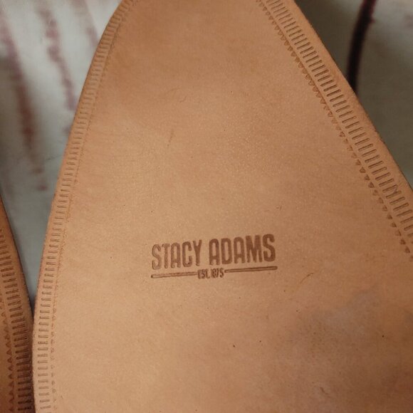 Stacy Adams Memory Foam Reptile Animal Print Two Tone Dress Shoes Size 15 NWOT - Picture 15 of 15